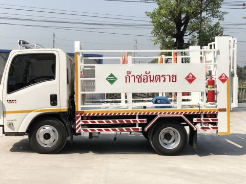 ติดตั้งลิฟท์ยกท่อGAS รถยนต์